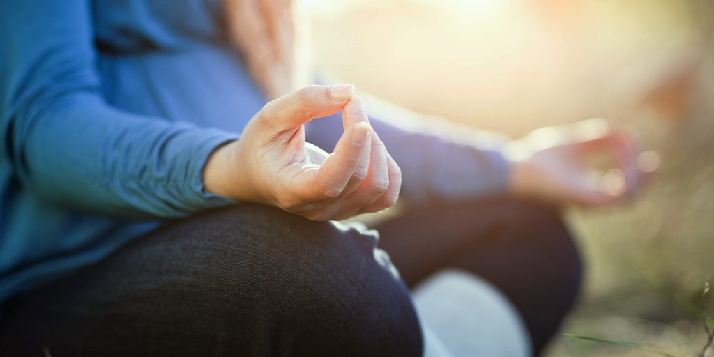 Meditation controls emotions